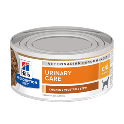 Hill'S Prescription Diet C/D Multicare Ração Úmida Para Cães Cuidado Urinário - 156G
