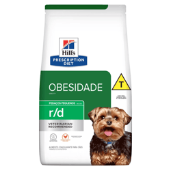 Hill'S Prescription Diet R/D Para Cães Obesidade Pedaços Pequenos - 1,5Kg