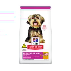 Hill'S Science Diet Ração Para Cães Adulto Pequenos E Mini - 1 Unidade