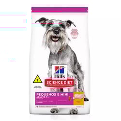 Hill'S Science Diet Ração Para Cães Adultos 7+ Pequenas E Mini - 2,4Kg