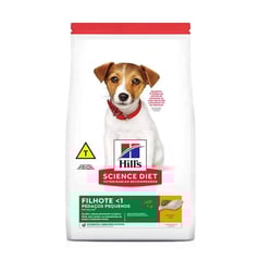 Hill'S Science Diet Ração Para Cães Filhotes Pedaços Pequenos - 2,4Kg