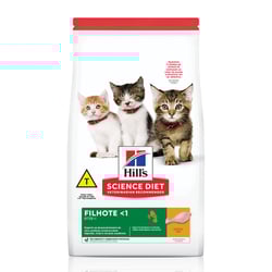 Hill'S Science Diet Ração Para Gatos Filhotes Sabor Frango - 1Kg