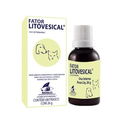 Homeopatia Arenales Fator Litovesical 26G - 1 Unidade