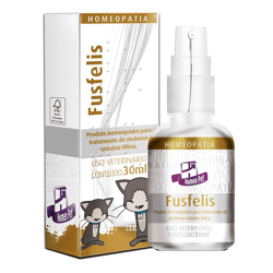 Homeopatia Para Trato Urinário Fusfelis Para Gatos - 30Ml