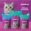 Anti Bola De Pelo Whiskas Temptations Para Gatos Adultos - 80G - 40 Gramas