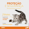 Antipulgas Advocate Para Gatos De 4 A 8Kg - 3 Pipetas - 1 Unidade