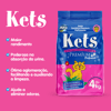 Areia Higiênica Perfumada Kets Premium Para Gatos - 12Kg - 4 Kilos