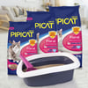 Areia Higiênica Pipicat Floral Para Gatos 4Kg - 1 Pacote - 4 Kilos