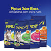Areia Higiênica Pipicat Floral Para Gatos 4Kg - 1 Pacote - 4 Kilos