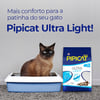 Areia Higiênica Pipicat Ultra Light Para Gatos - 2Kg