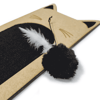 Arranhador Fábrica Pet Joy Cat Preto Para Gatos - 1 Unidade