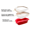 Bandeja Higiênica Furba Alvorada Vermelha - 1 Unidade