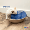 Bebedouro Fonte Petit Plast Pet Azul 110V - 1 Unidade