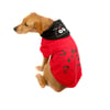 Blusão Bichinho Chic Joaninha Vermelho Nº 07 - 1 Unidade