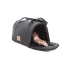 Bolsa De Transporte Luxo Bichinho Chic Preta Para Pets P - 1 Unidade