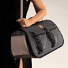 Bolsa De Transporte Luxo Fábrica Pet - Grey Único