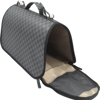 Bolsa De Transporte Luxo Fábrica Pet - Grey Único