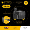 Bomba Submersa Soma Sm-180 Bivolt Para Peixes