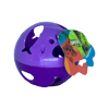 Brinquedo Bola De Plástico Com Guizo Lilás Savana Para Gato - 1 Unidade