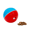 Brinquedo Comedouro Amicus Crazy Ball Vermelho E Azul Para Cães - Tamanho P