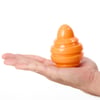 Brinquedo Cone Borracha Flicks Laranja Único