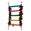 Brinquedo Escada De Pinus Para Aves Real - 1 Unidade