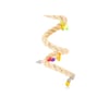 Brinquedo Interativo Caracol Kakatoo M Para Pássaros
