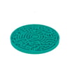 Brinquedo Interativo E Comedouro Labirinto Verde Água Pet Games Para Cães E Gatos - 1 Unidade - Tamanho P