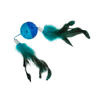 Brinquedo Interativo Homepet Azul Com Guizo Para Gatos - Tamanho Único