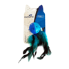 Brinquedo Interativo Homepet Azul Com Guizo Para Gatos - Tamanho Único