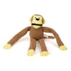 Brinquedo Macaco De Pelúcia Buddy Flicks Para Cães Único