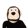 Brinquedo Macaco De Pelúcia Preto Buddy Flicks Único