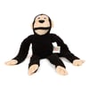 Brinquedo Macaco De Pelúcia Preto Buddy Flicks Único