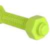 Brinquedo Mordedor Buddy Toys Parafuso Nylon Para Cães - 1 Unidade