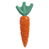 Brinquedo Mordedor Nylon Buddy Toys Cenoura E Graveto - 1 Unidade