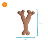 Brinquedo Mordedor Osso Wishbone Jambo Bacon P