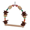 Brinquedo Para Aves Arco Encanto Pinus - 1 Unidade