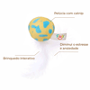 Brinquedo Pelúcia Bola Com Catnip Flicks Único