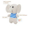 Brinquedo Pelúcia Elefante Navy Flicks Único