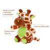 Brinquedo Pelúcia Girafa Flicks Único