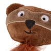 Brinquedo Pelúcia Guaxinim Com Catnip Flicks Único