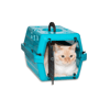 Caixa De Transporte Alvorada New Azul Para Cães E Gatos - Nº 01 - Tamanho 1