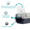 Caixa De Transporte Open Top C-Pet P - 1 Unidade