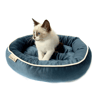 Cama Bichinho Chic Áustria Azul P Para Cachorros