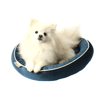 Cama Bichinho Chic Áustria Azul P Para Cachorros