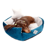 Cama Bubble Azul Bichinho Chic P Para Cachorros