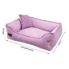 Cama Fábrica Pet Lilás P Para Cachorros