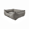 Cama Fábrica Pet Valentino Cinza Para Cães - Tamanho P