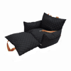 Cama Matelassê Fábrica Pet Preta Único - 1 Unidade