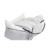 Cama Moscou Bichinho Chic Cinza P Para Cachorros